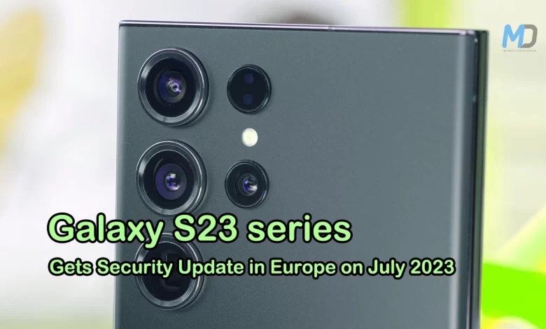 Samsung Galaxy S23 series update image