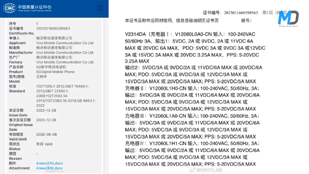 A New Vivo smartphone 3C listing confirms 120Hz fast charging.webp