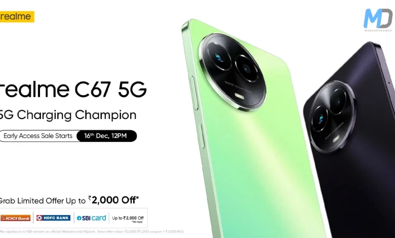 Budget Friendly Realme C67 5G launched in India