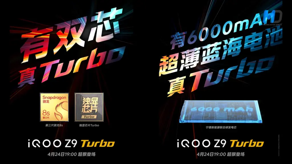 iQOO Z9 Turbo Chipset and Battery